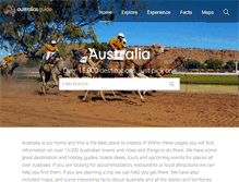 Tablet Screenshot of about-australia.com